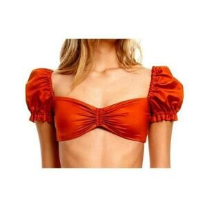 Agua Bendita Romina-Eda Reffle TOP  Medium Metallic Orange
